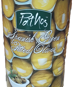 Pathos Green Olives Pitted (4.1kg)