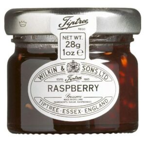 Tiptree Raspberry Preserve Glass Portion Pots (24 x 28g)