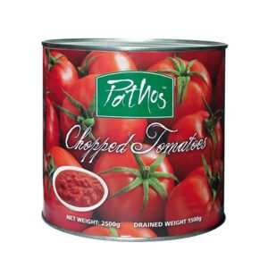 Pathos Chopped Tomatoes (Case of 6 x 2.5kg)