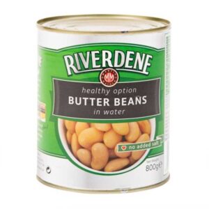 Riverdene Butter Beans (Case of 6 x 800g)