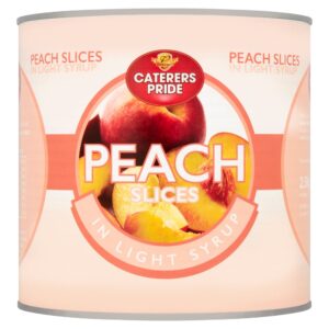 Caterer's Pride Peach Slices in Juice (2.55kg)