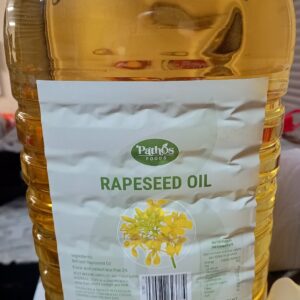 Pathos Pure Top Quality Rapeseed Oil (10 Ltrs) New Handy Pack