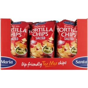 Santa Maria Salted Tortilla Chips (Box) (12 x 475g)